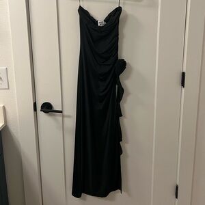 Princess Polly Black Midi Dress